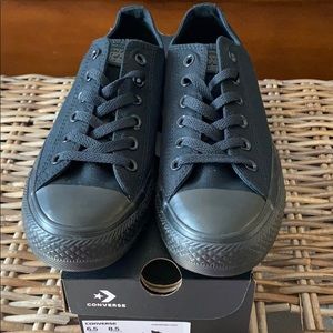 All Black Converse.  Brand New.